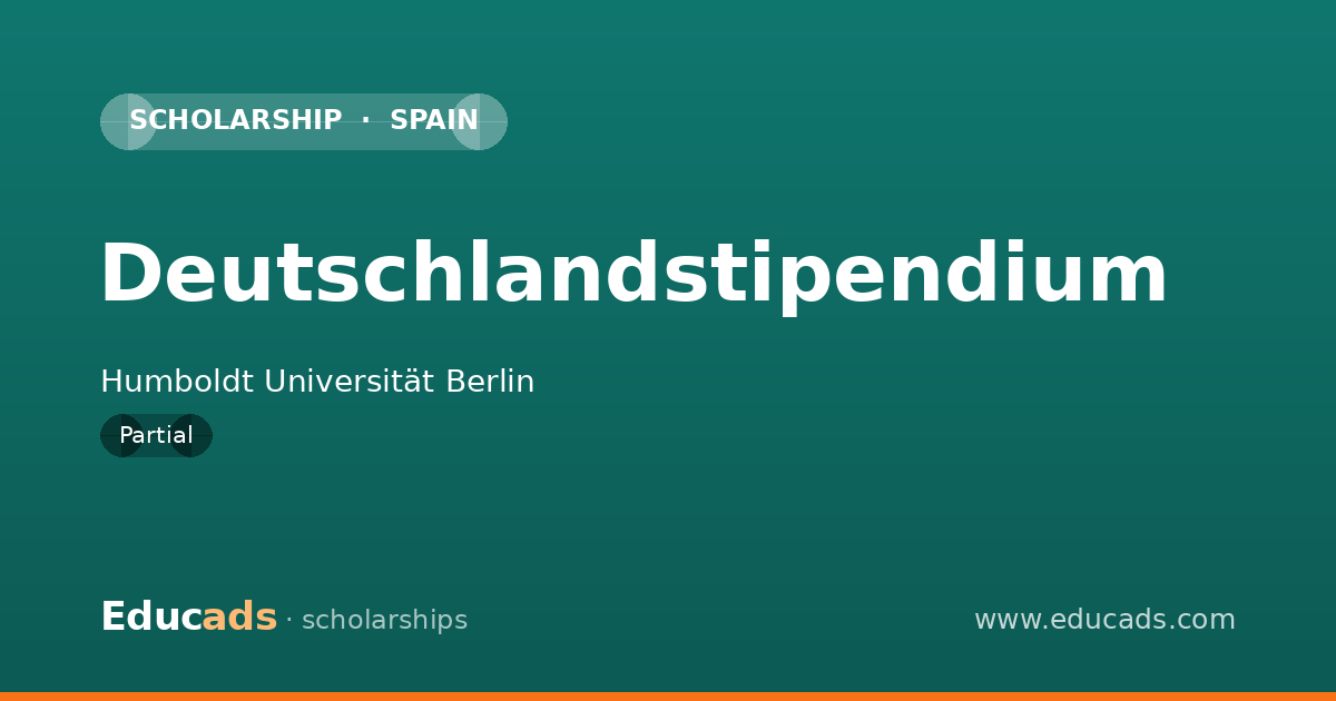 Deutschlandstipendium scholarship