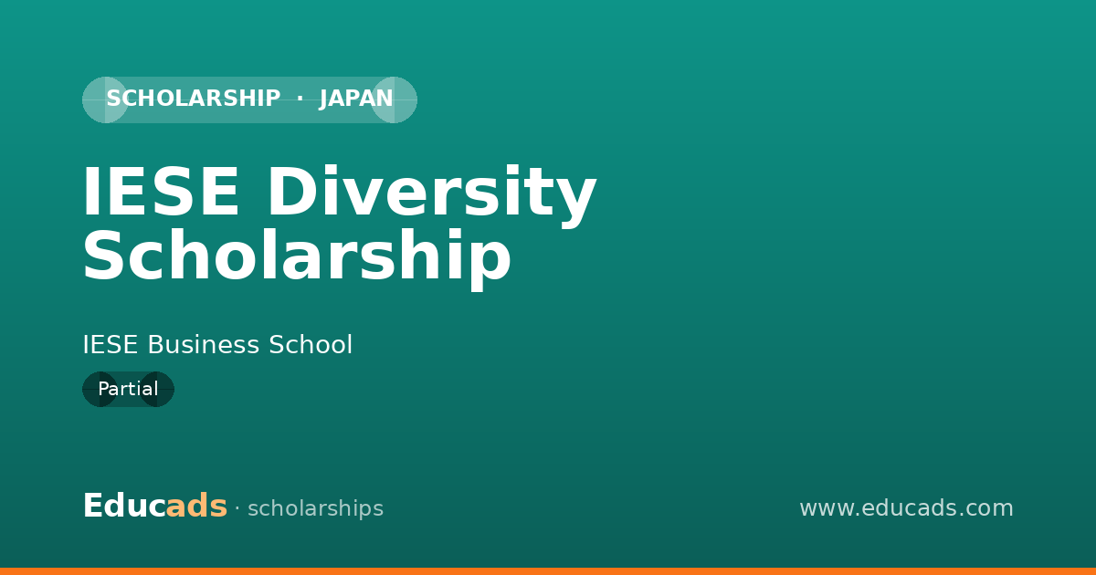 IESE Diversity Scholarship scholarship