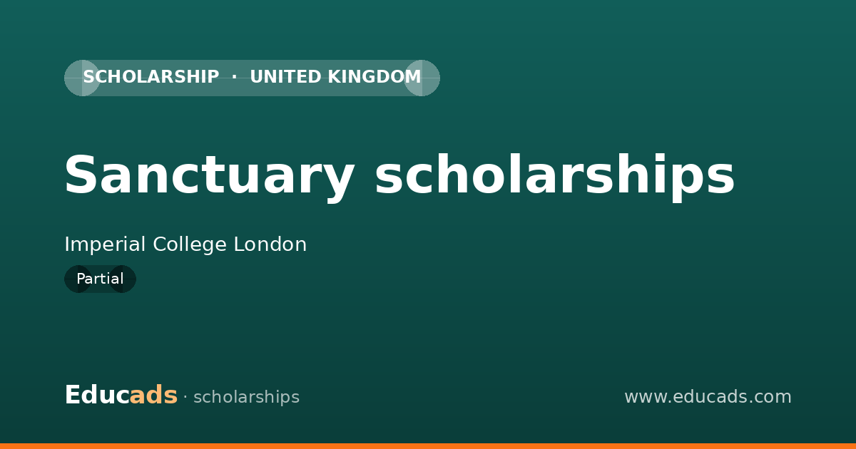 Sanctuary scholarships scholarship