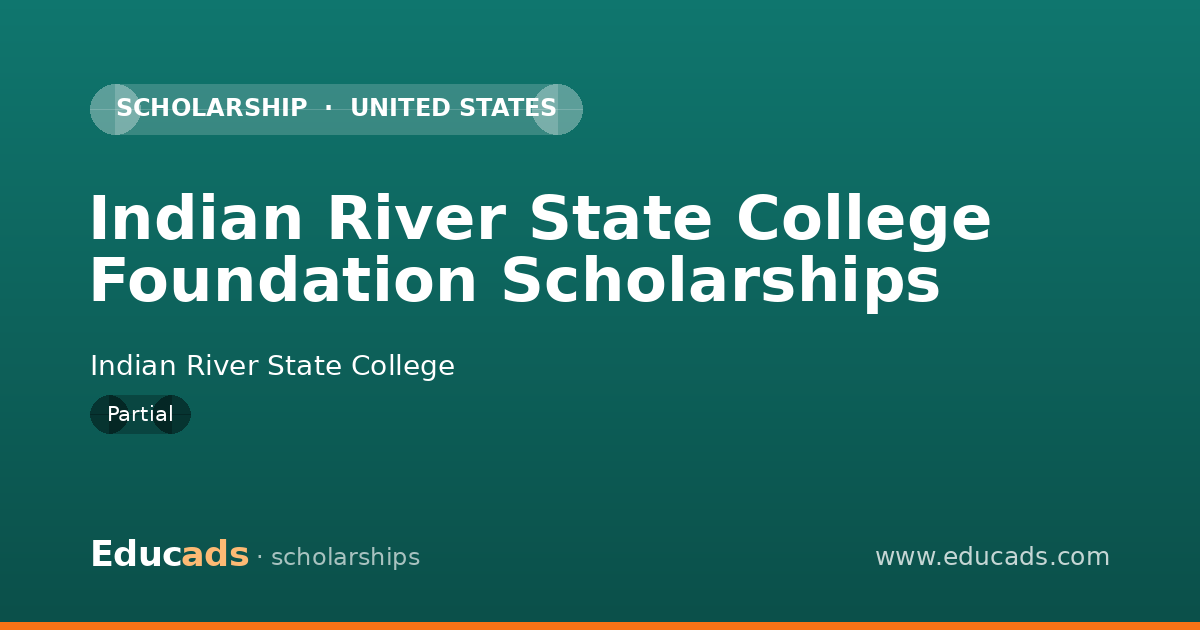Indian River State College Foundation Scholarships scholarship