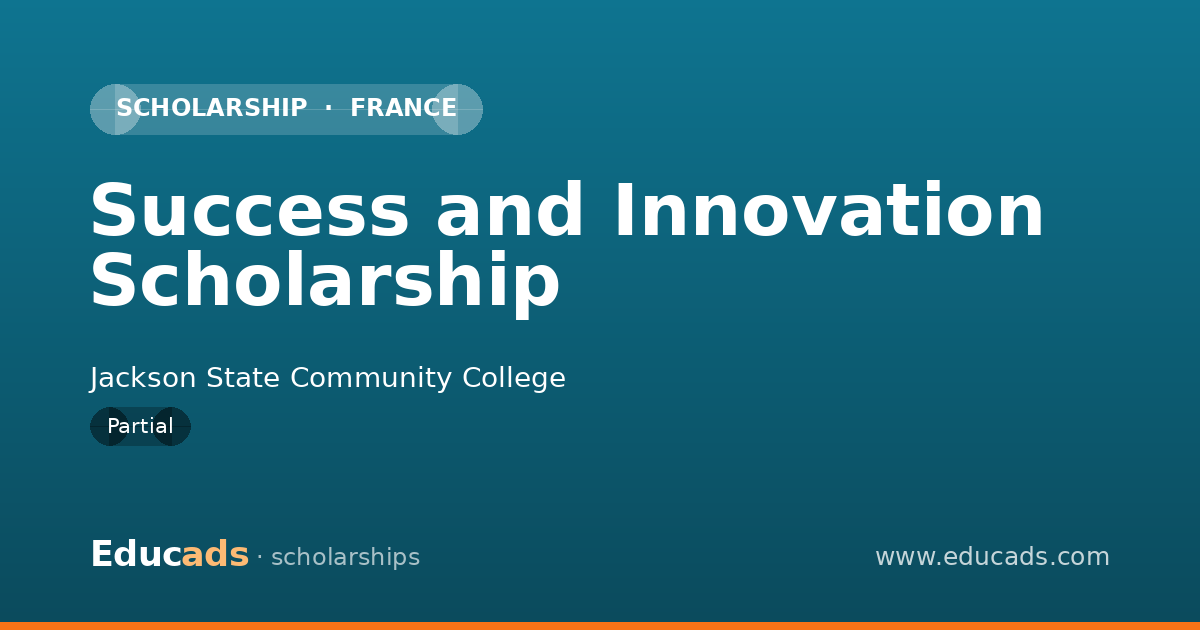 Success and Innovation Scholarship scholarship