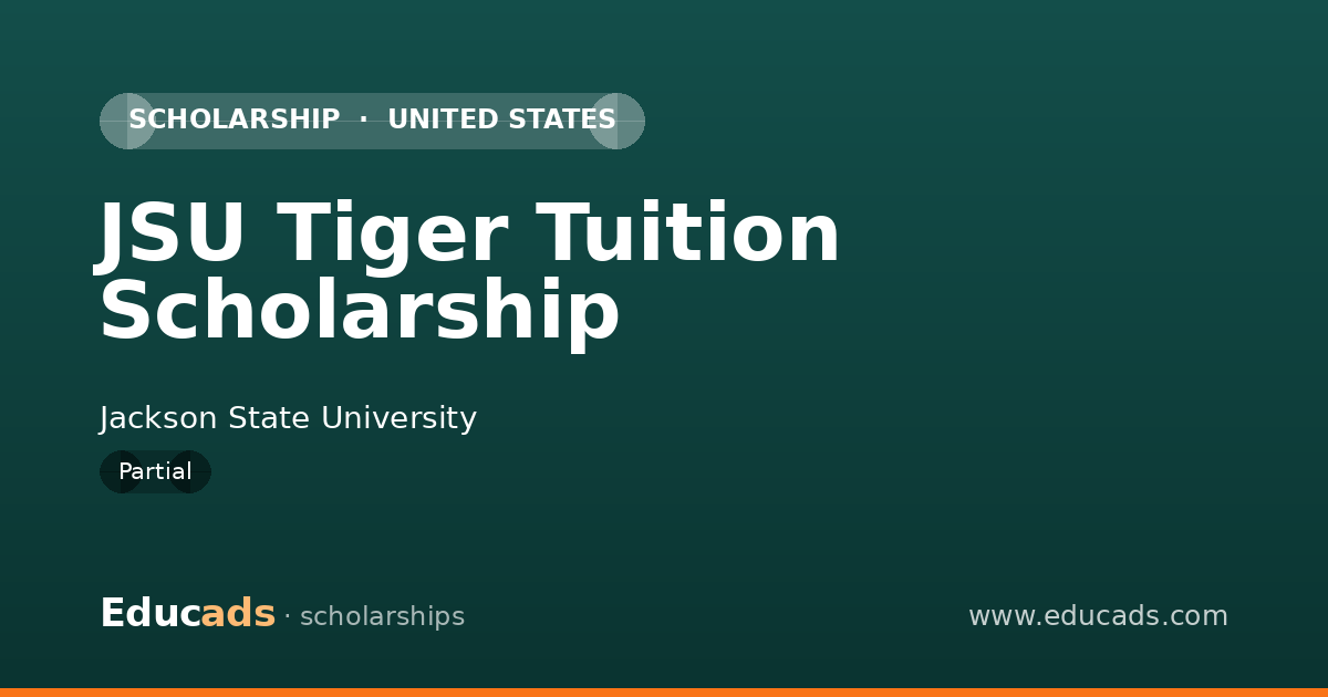 JSU Tiger Tuition Scholarship scholarship