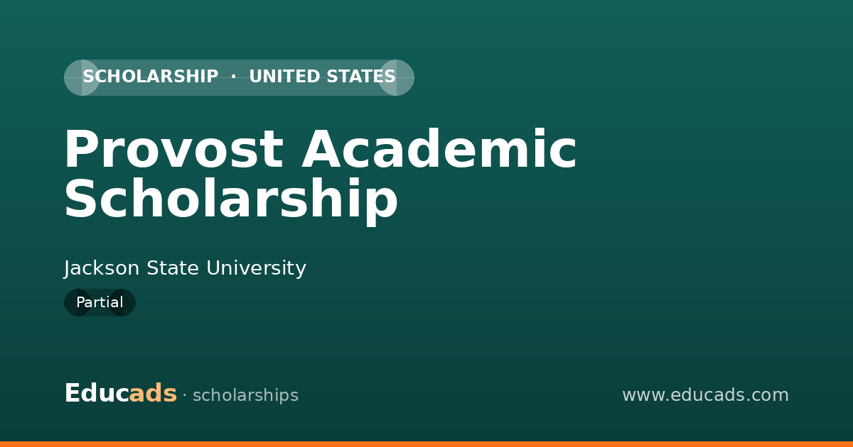 Provost Academic Scholarship scholarship