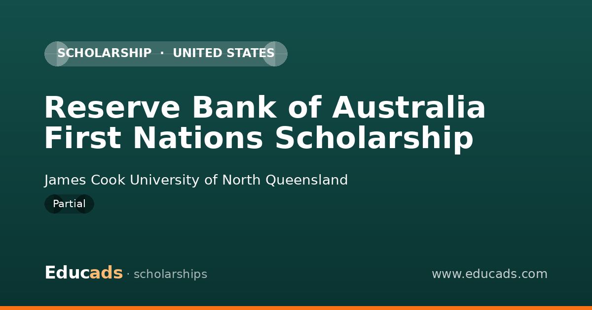 Reserve Bank of Australia First Nations Scholarship scholarship