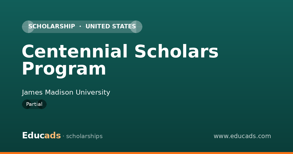 Centennial Scholars Program scholarship