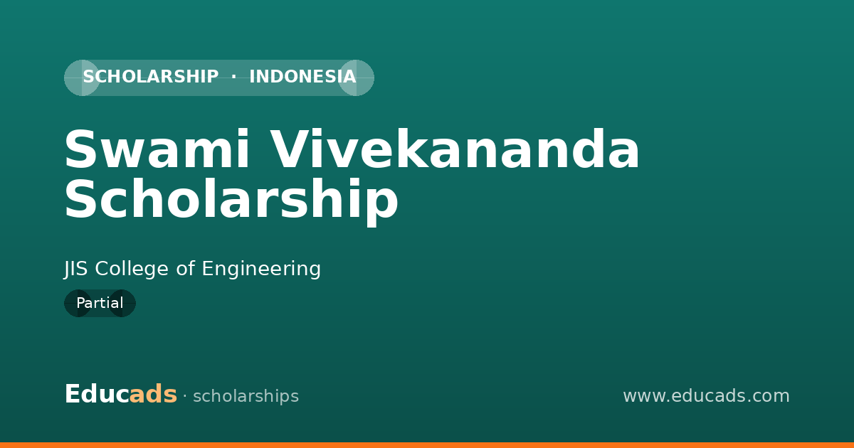 Swami Vivekananda Scholarship scholarship