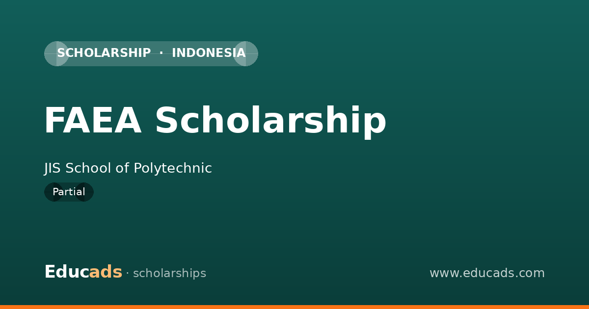 FAEA Scholarship scholarship
