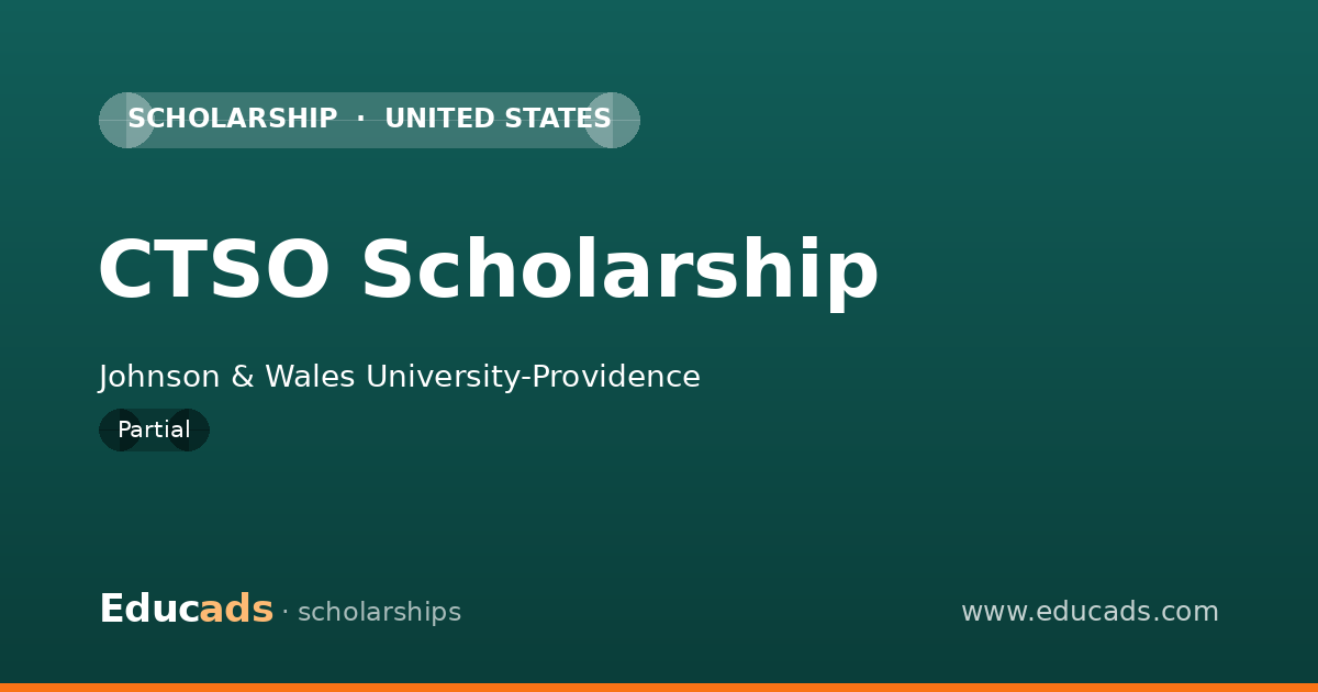 CTSO Scholarship scholarship