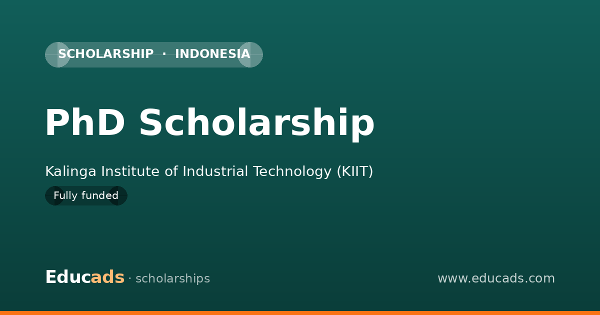 PhD Scholarship scholarship