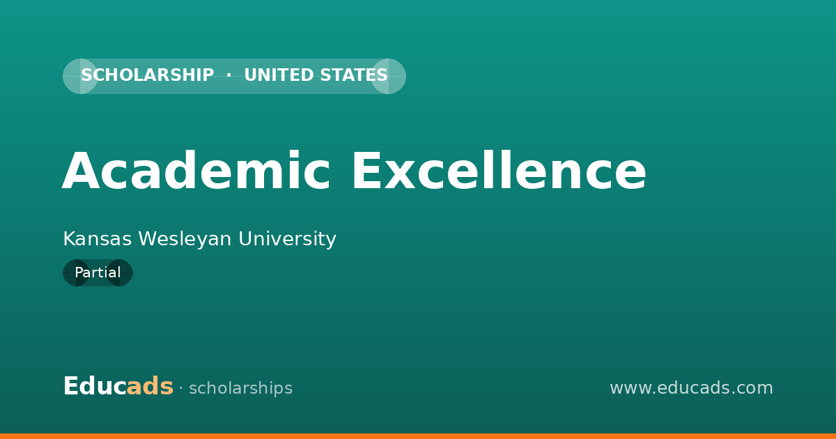 Academic Excellence scholarship