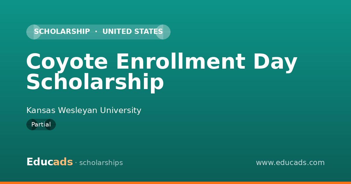 Coyote Enrollment Day Scholarship scholarship
