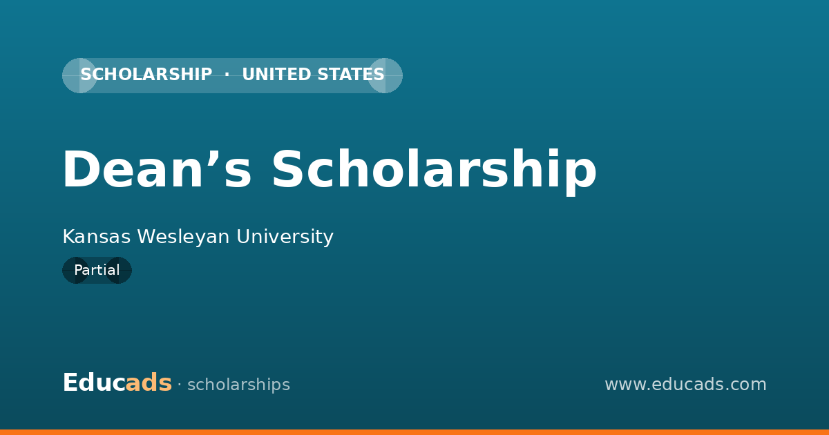 Dean’s Scholarship scholarship