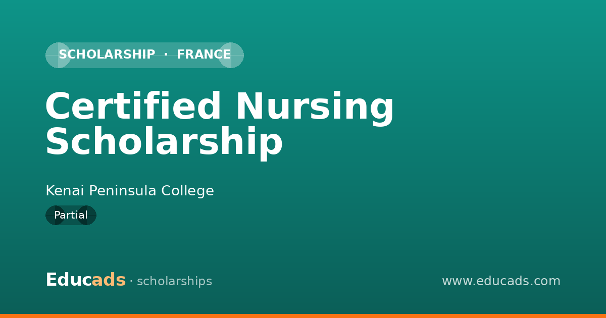 Certified Nursing Scholarship scholarship