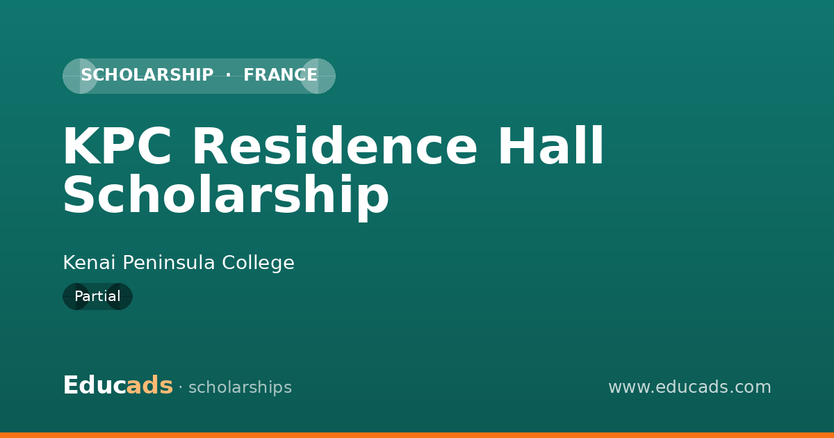 KPC Residence Hall Scholarship scholarship