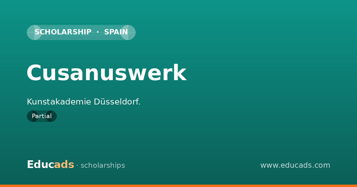Cusanuswerk scholarship