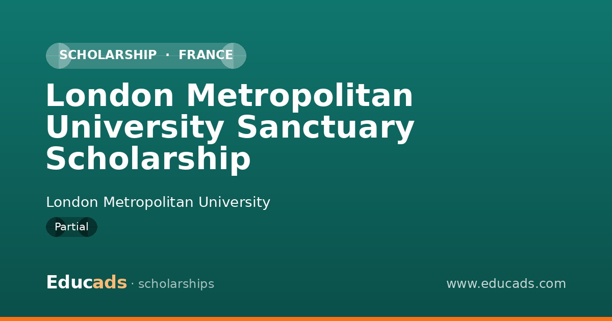 London Metropolitan University Sanctuary Scholarship scholarship