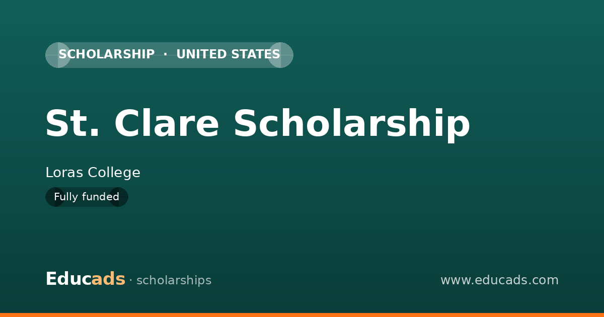 St. Clare Scholarship scholarship