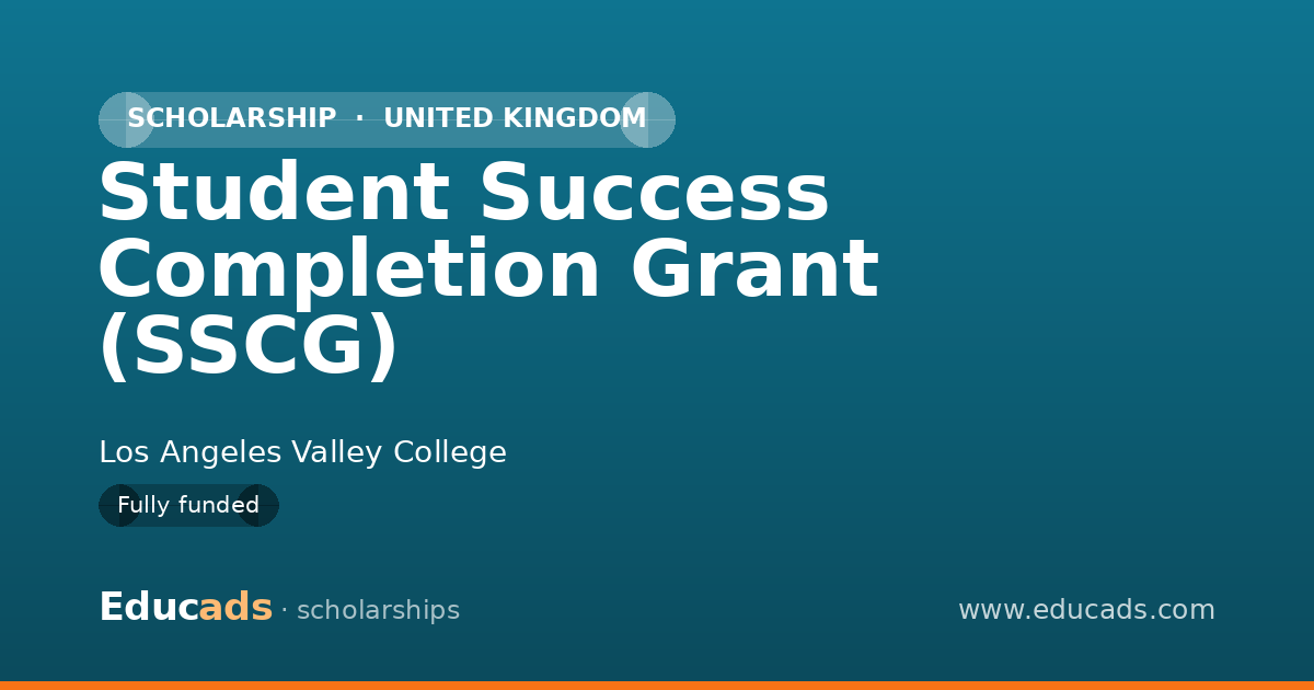 Student Success Completion Grant (SSCG) scholarship