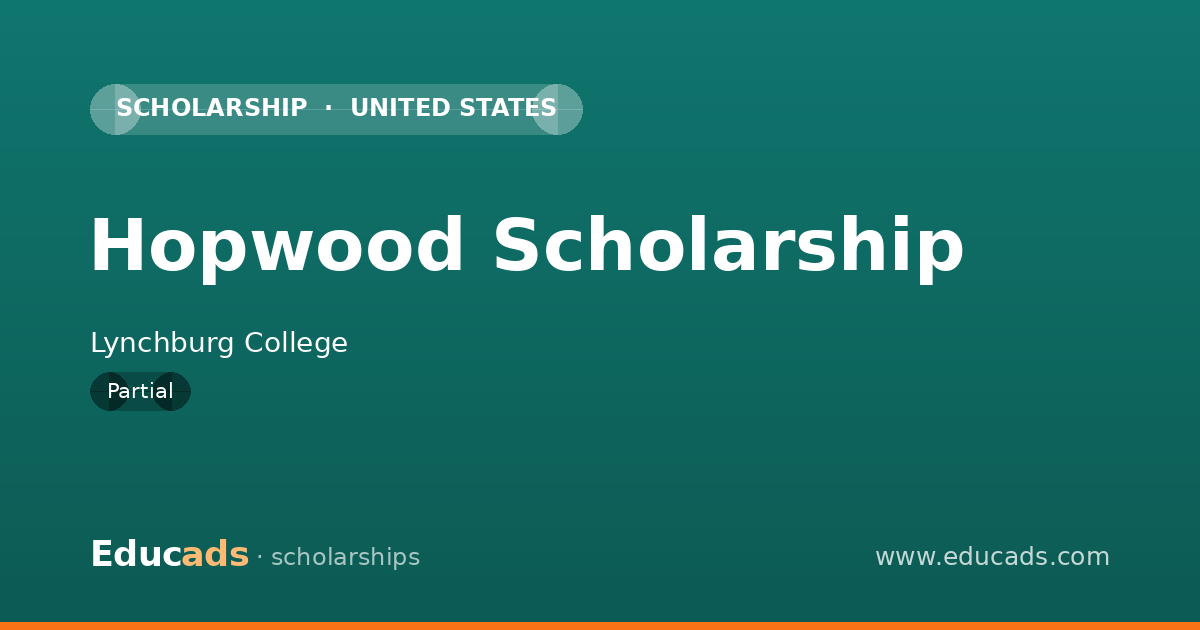 Hopwood Scholarship scholarship