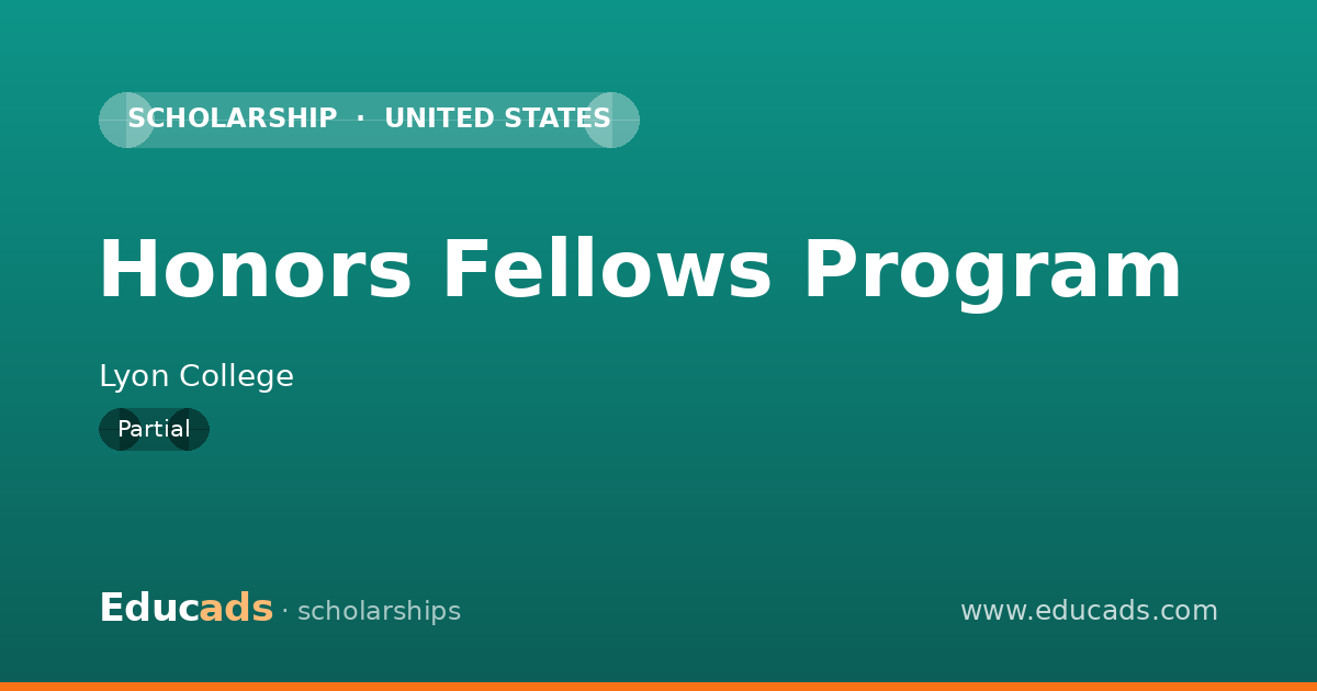 Honors Fellows Program scholarship