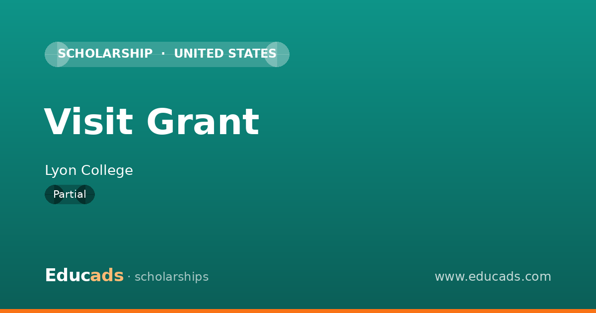 Visit Grant scholarship