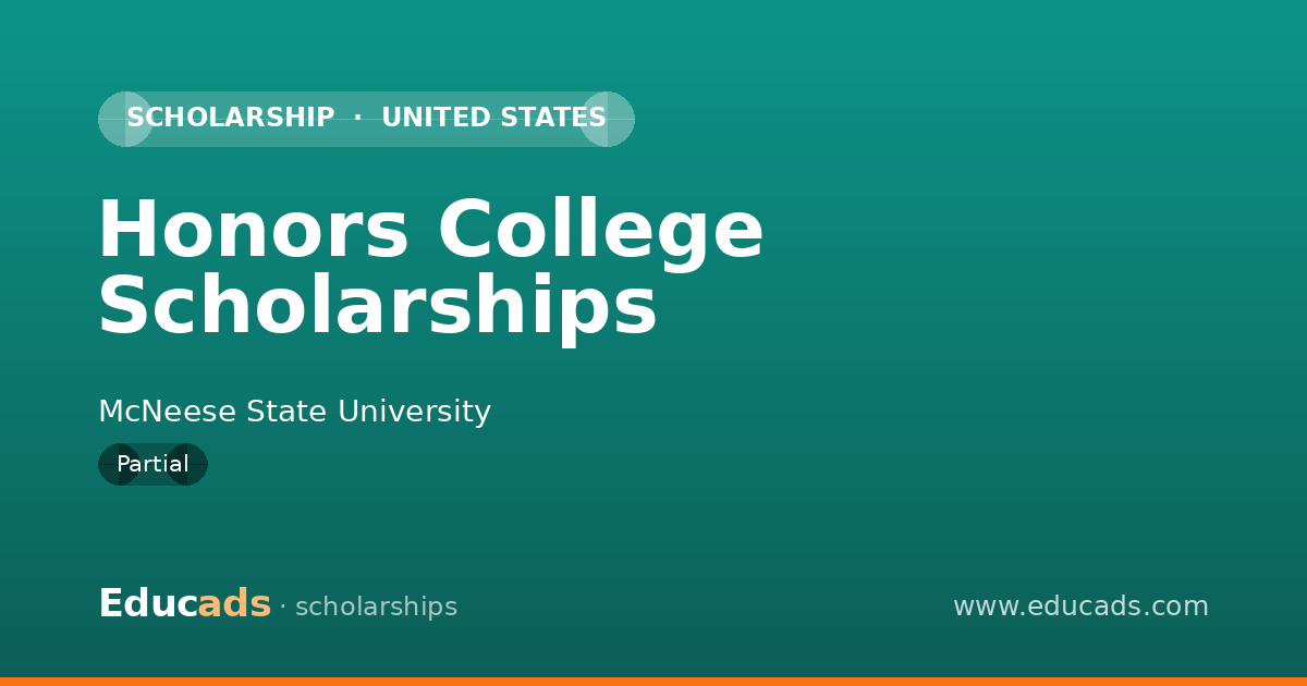 Honors College Scholarships scholarship