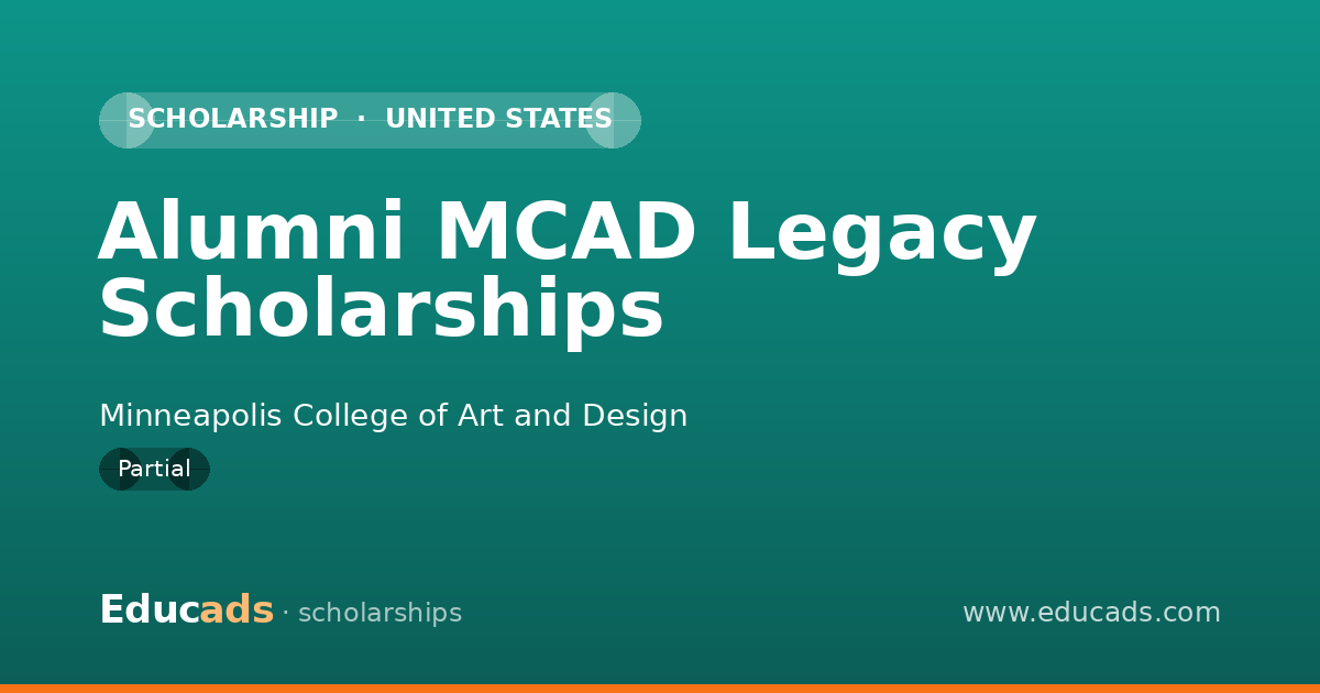 Alumni MCAD Legacy Scholarships scholarship