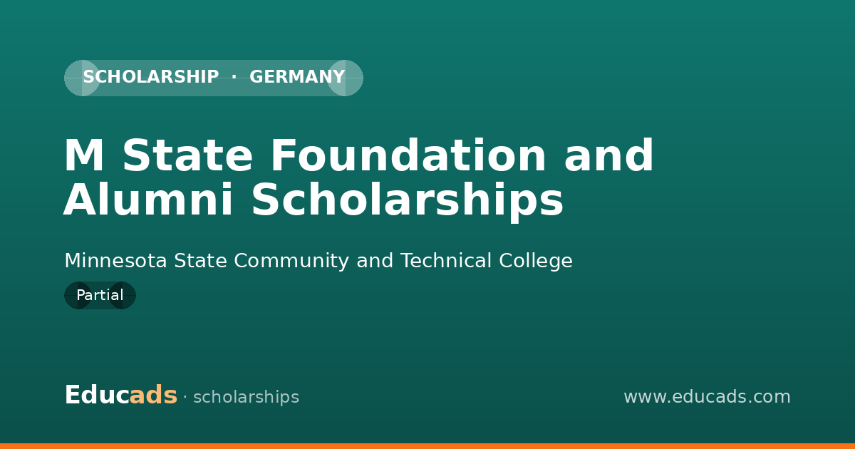 M State Foundation and Alumni Scholarships scholarship