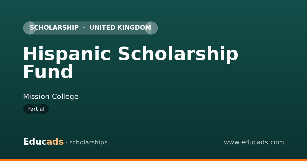 Hispanic Scholarship Fund scholarship