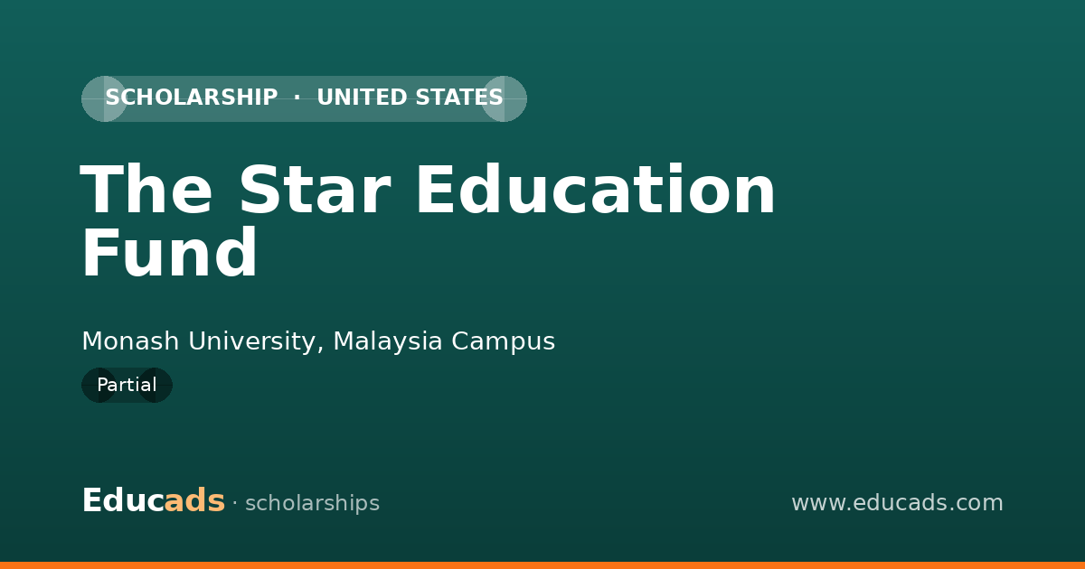 The Star Education Fund scholarship