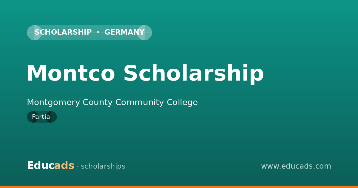 Montco Scholarship scholarship