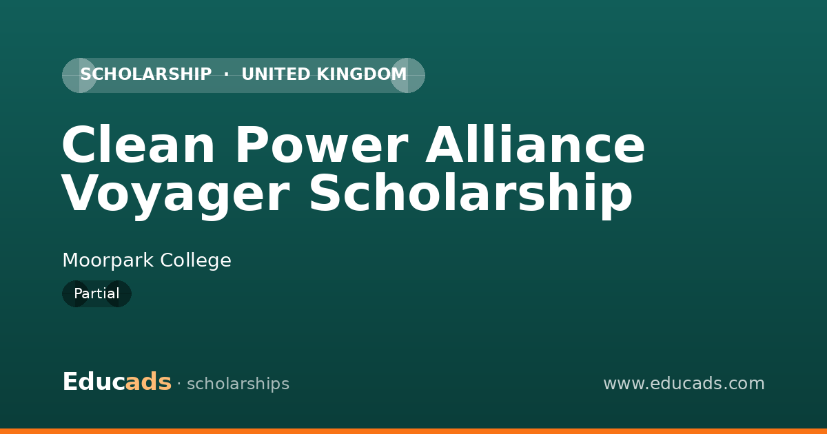 Clean Power Alliance Voyager Scholarship scholarship