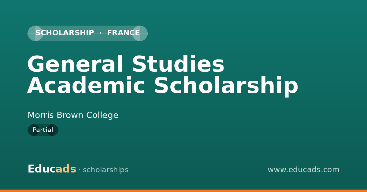 General Studies Academic Scholarship scholarship