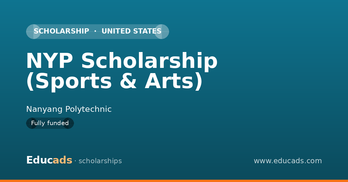 NYP Scholarship (Sports & Arts) scholarship