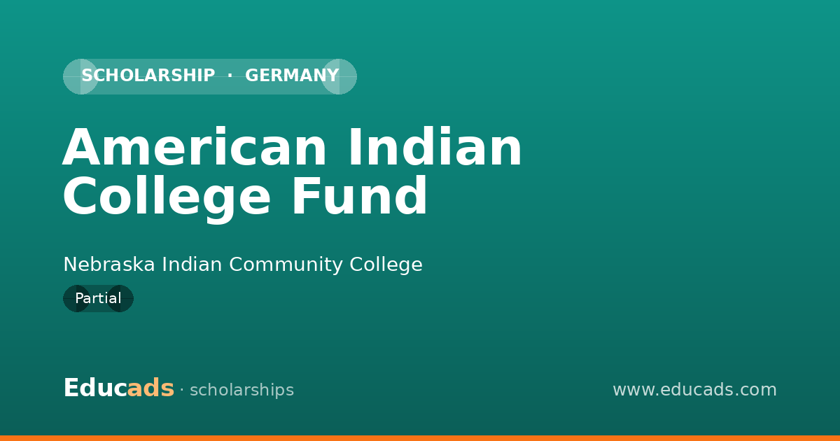 American Indian College Fund scholarship