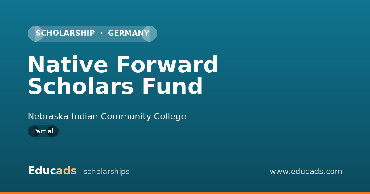 Native Forward Scholars Fund scholarship