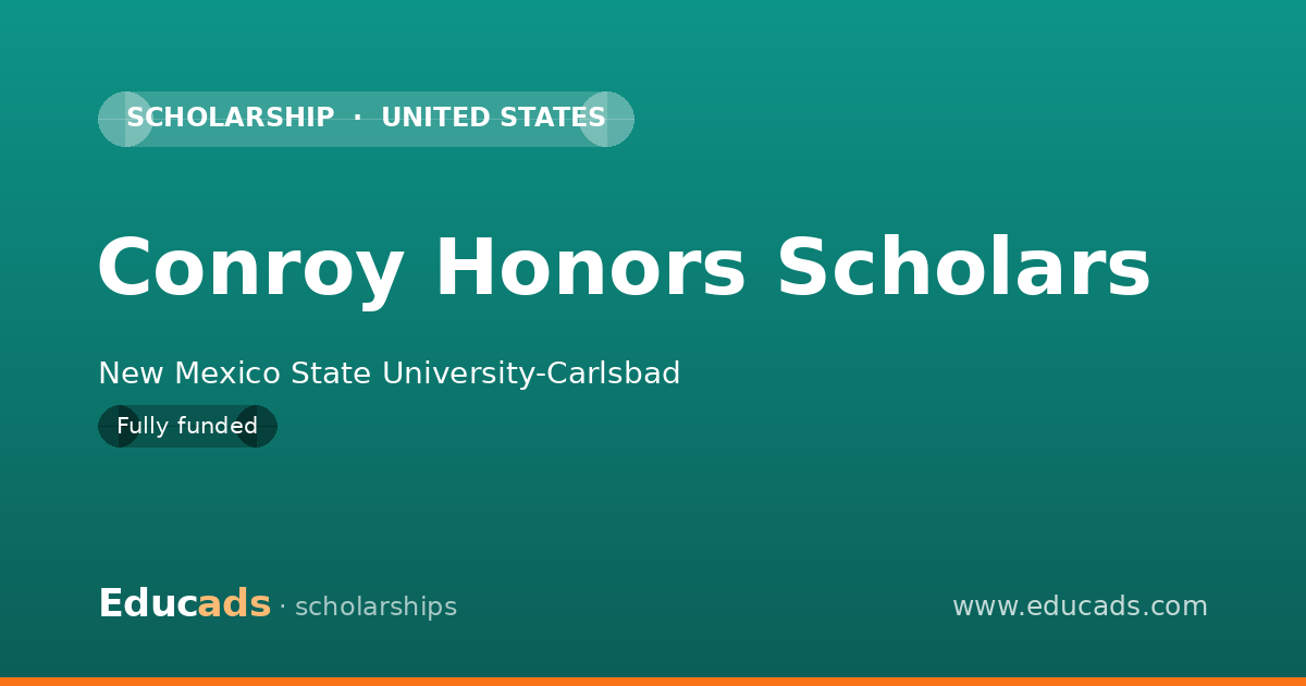Conroy Honors Scholars scholarship