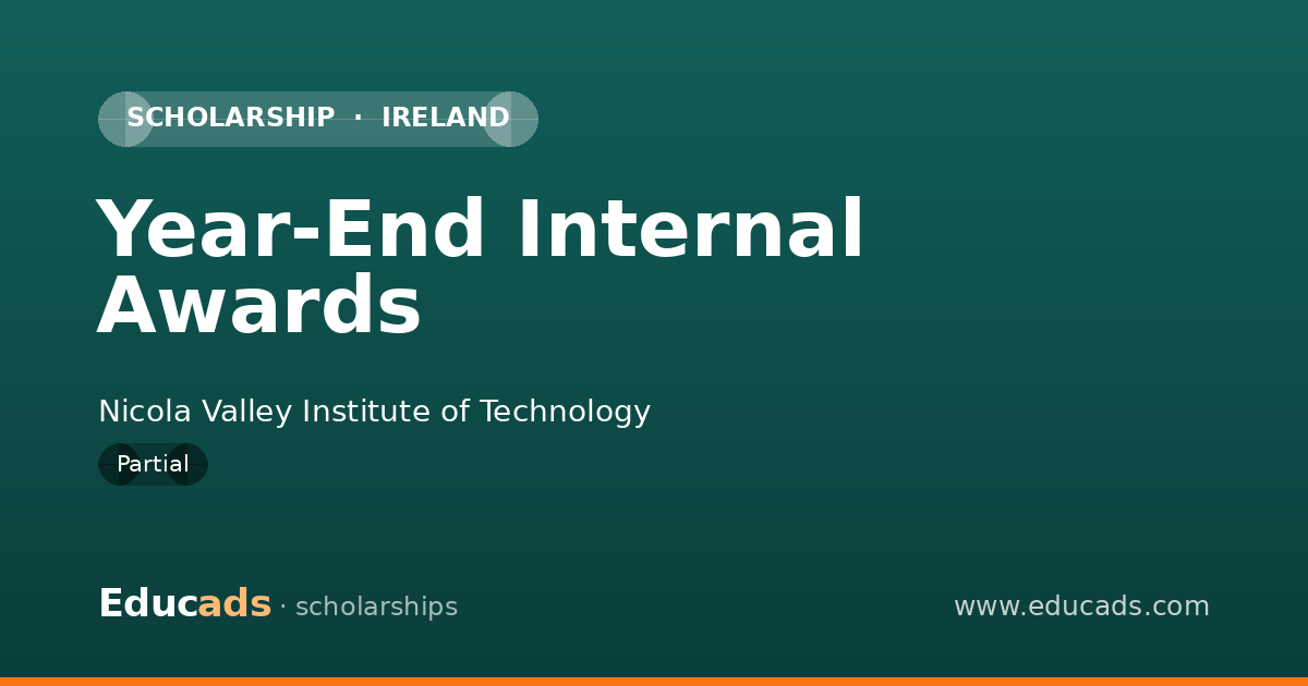 Year-End Internal Awards scholarship