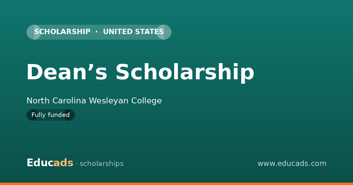 Dean’s Scholarship scholarship