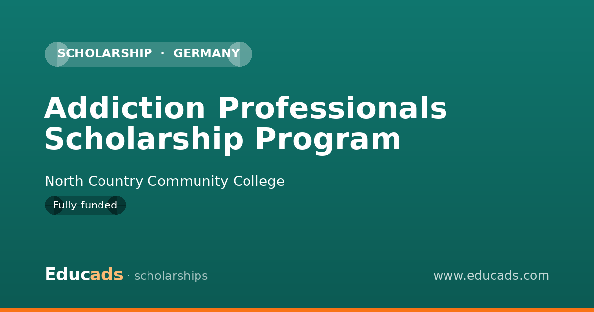 Addiction Professionals Scholarship Program scholarship