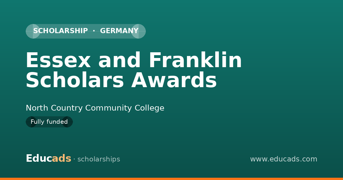 Essex and Franklin Scholars Awards scholarship