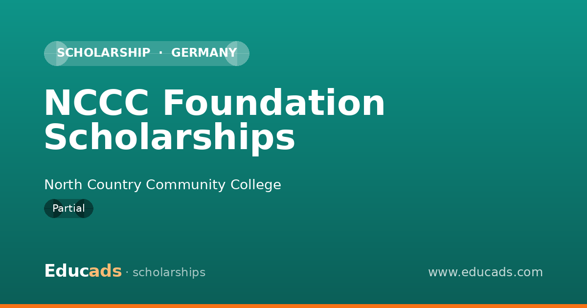 NCCC Foundation Scholarships scholarship
