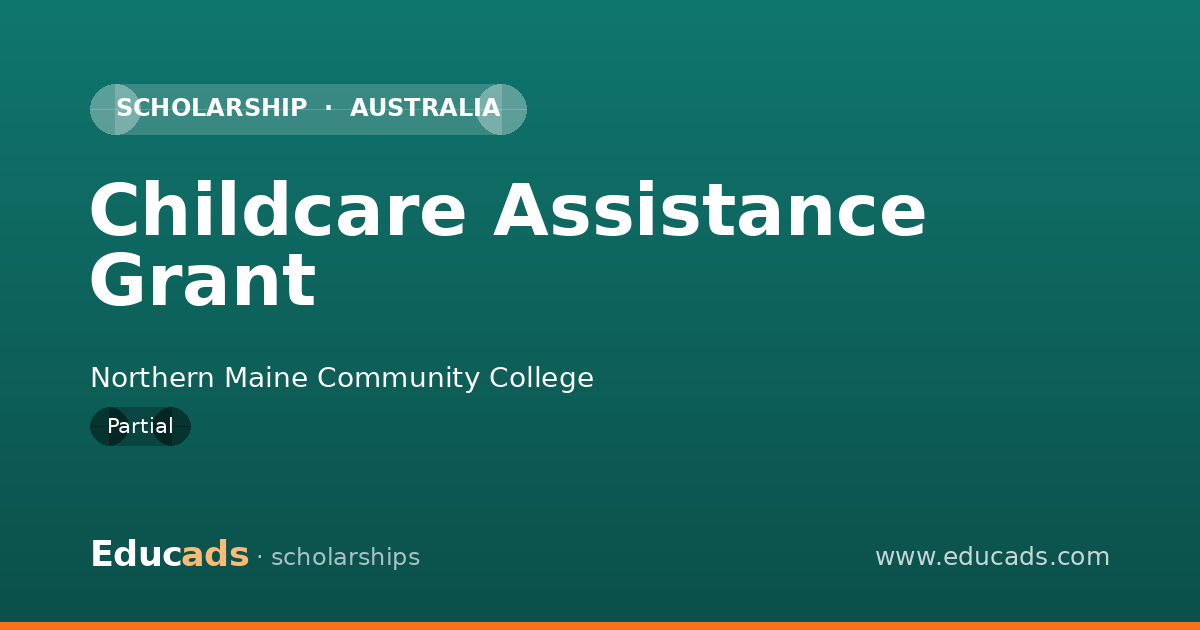 Childcare Assistance Grant scholarship
