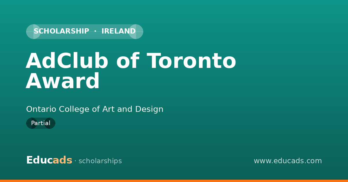 AdClub of Toronto Award scholarship