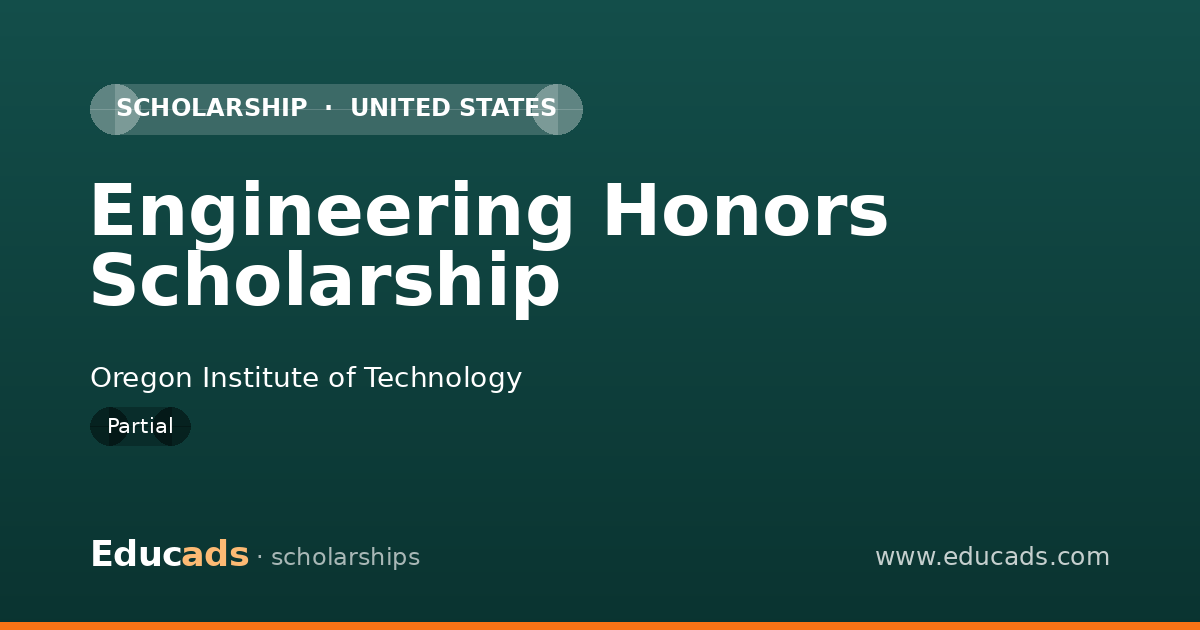 Engineering Honors Scholarship scholarship