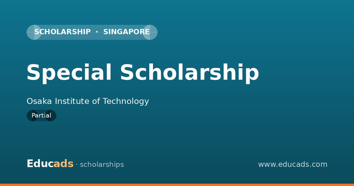 Special Scholarship scholarship
