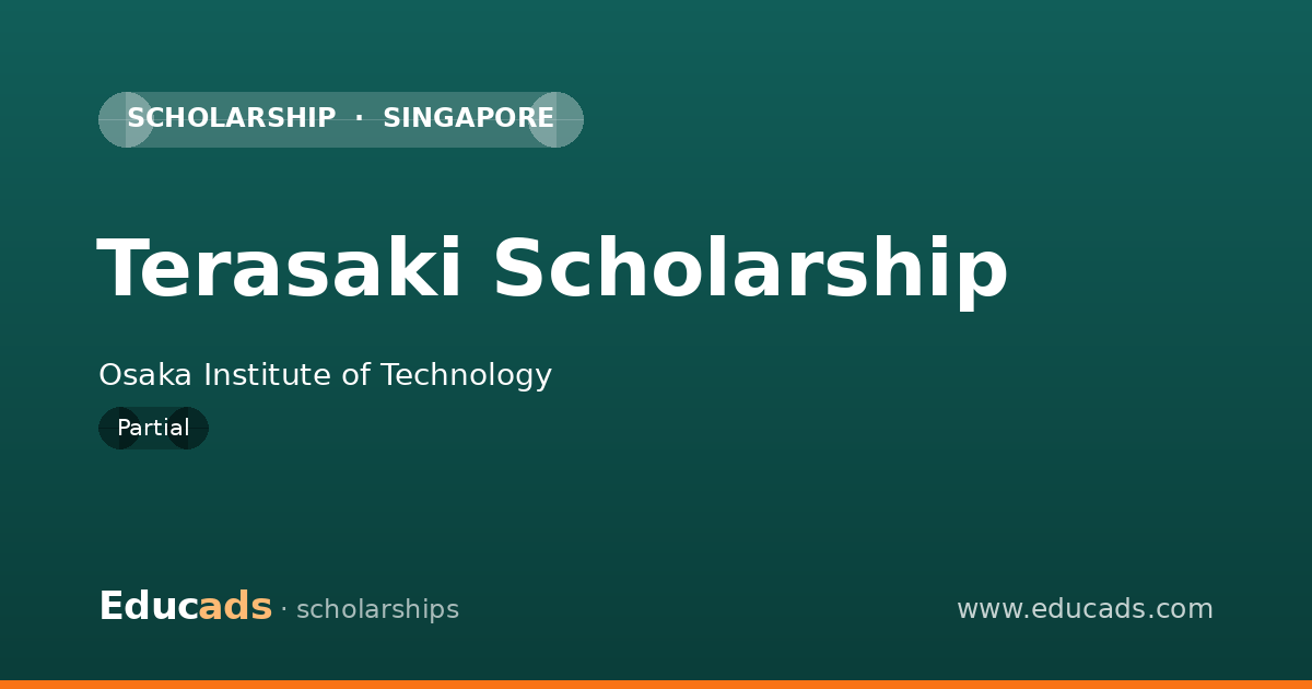 Terasaki Scholarship scholarship