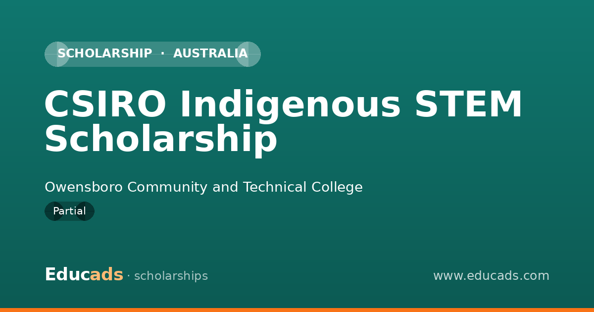 CSIRO Indigenous STEM Scholarship scholarship