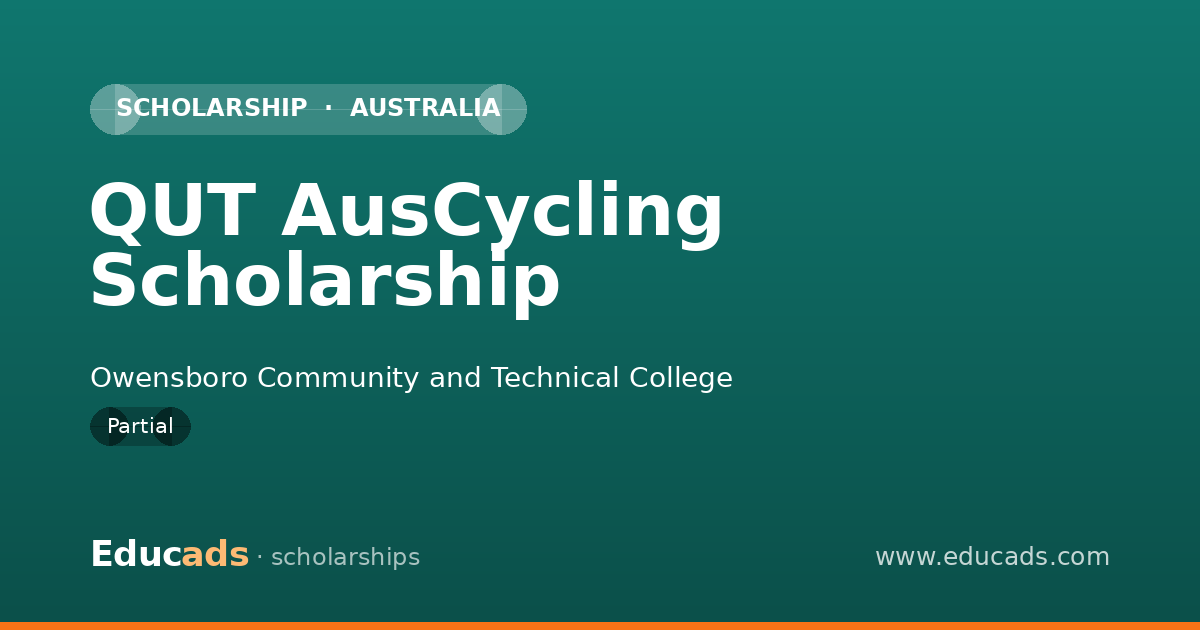 QUT AusCycling Scholarship scholarship