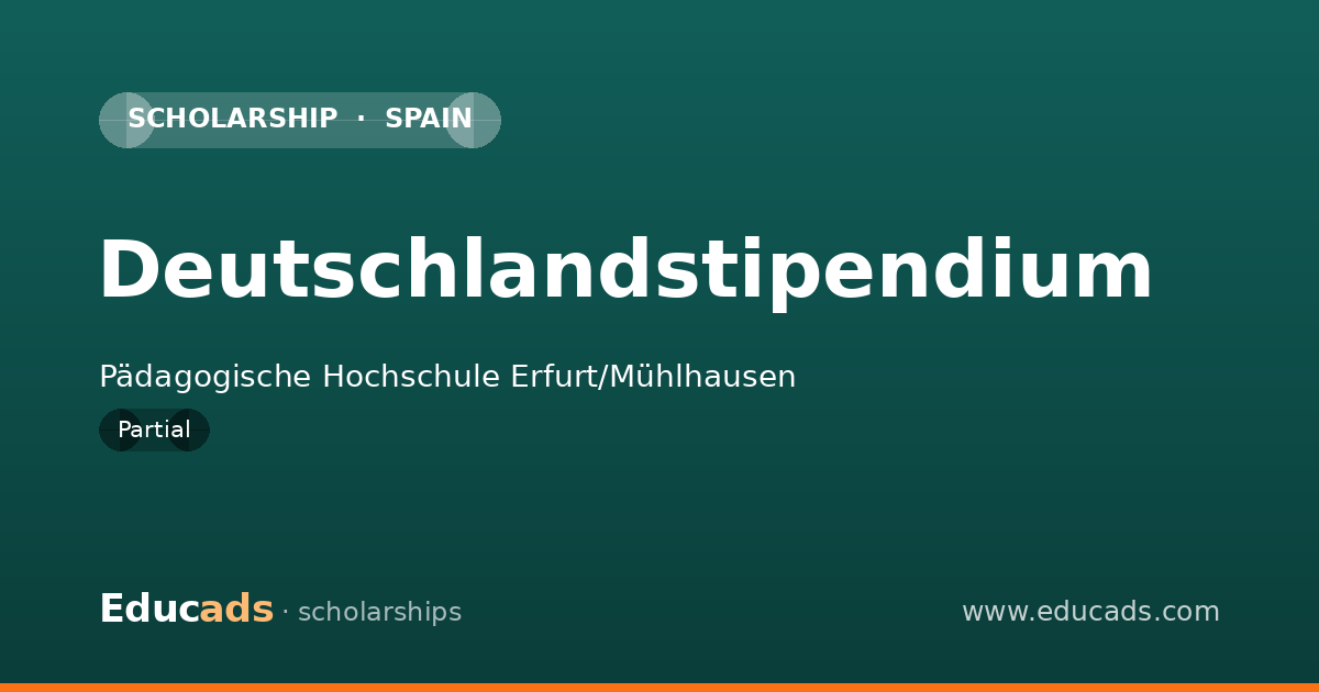 Deutschlandstipendium scholarship